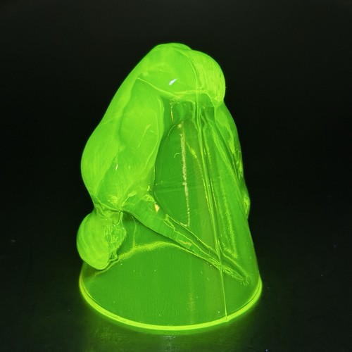 Vintage uranium vaseline - uranium, glass