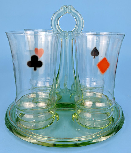 Vtg dunbar green - green, uranium