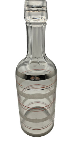 Philco radiobar art deco glass - art,