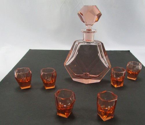 Vtg liquor decanter shot - vtg,