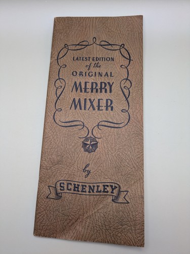 Vtg 1936 schenley merry mixer - vtg,