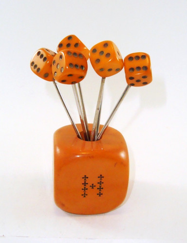 Large art deco butterscotch - art,