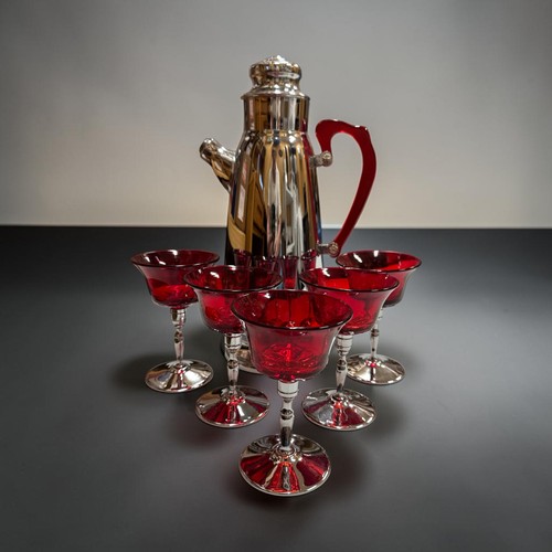 Art deco chrome cocktail - chrome,