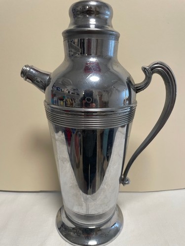 Vintage art deco chrome plated - vintage,