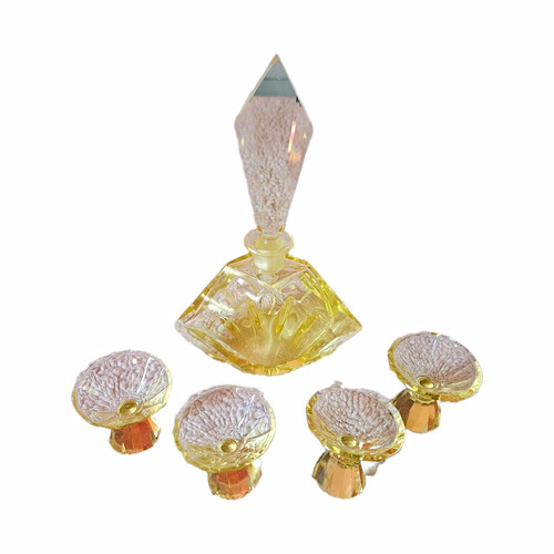 Vintage yellow clear art - yellow,