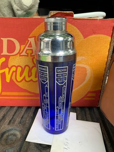 Vintage deco cobalt - vintage, cocktail