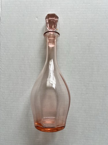 Vintage pink depression glass - vintage,