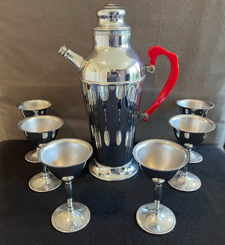 1930 art deco chrome - art,