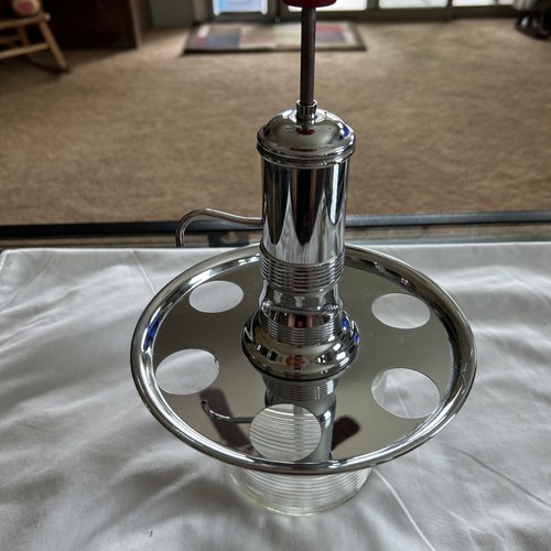 Vintage art deco chrome - chrome, liquor