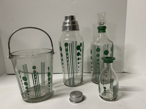 Rare art deco barware shaker - art,
