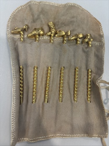 Golden set art deco - set,